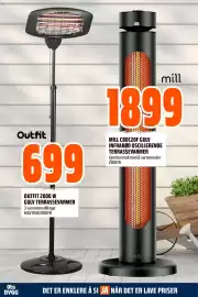 Obs Bygg kundeavis Side 28: MILL CBOC20F GULV INFRARØD OSCILLERENDE TERRASSEVARMER €1.899,00