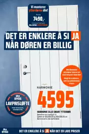 Obs Bygg kundeavis Side 9: HARMONIE SILJE SMART YTTERDØR €4.595,00