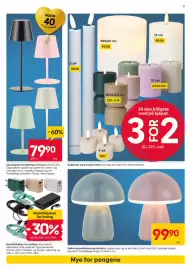 Rusta kundeavis uke 34 Side 9: Mobiltilbehør for lading €79,90, Kubbelys og kronelys LED