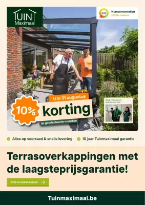 Tuinmaximaal folder (geldig t/m 31-08)