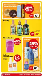 Kruidvat folder week 34 Pagina 11: Super Tanning Oil €8,40, Nivea sun protect & hydrate €8,77