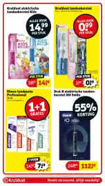 Kruidvat folder week 34 Pagina 19: Elmex tandpasta Professional €7,49, Kruidvat elektrische tandenborstel kids €14,99