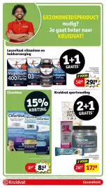 Kruidvat folder week 34 Pagina 36: Lucovitaal magnesium citraat €29,99, Clearblue zwangerschapstest €8,42