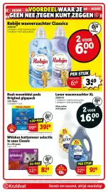 Kruidvat folder week 34 Pagina 46: Whiskas kattenvoer selectie in saus Classic €8,99