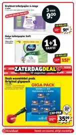 Kruidvat folder week 34 Pagina 47: Kruidvat toiletpapier 4-laags €9,00, Nalys toiletpapier soft €15,99