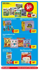 Kruidvat folder week 34 Pagina 52: Lego verjaardagstaart €12,99, Snack knuffels in zak €7,99