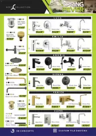 K Carrim catalogue Page 6: Emilia Kitchen Mixer €1.049,99, Venice Kitchen Mixer €1.169,99