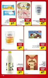 Carrefour Market gazetka tydzień 34 Strona 4: Ser Favita €4,99, Mleko Łaciate €3,49