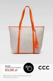 CCC gazetka tydzień 34 Strona 3: Torebka duża shopper DeeZee €83,98