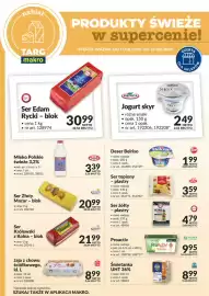 Makro gazetka tydzień 34 Strona 1: Jogurt skyr jagodowy Piątnica €2,61, Ser Królewski z Kolna blok €23,09