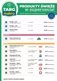 Makro gazetka tydzień 34 Strona 7: Labraks cały €48,29, Omułek jadalny €15,36