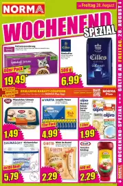 Norma Prospekt woche 35 Seite 15: J.J.Darboven Eilles Röstkaffee €6,99