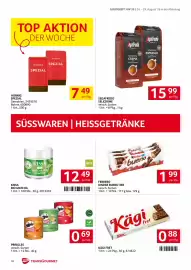 Transgourmet Flugblatt woche 35 Seite 18: J. Hornig Kaffee Spezial €7,49, Kissa Bio Matcha €12,49