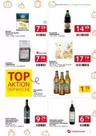 Transgourmet Flugblatt woche 35 Seite 7: Erzherzog Johann Weissburgunder Vulkanland Steiermark €6,79