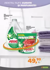 Catalog La Doi Pasi Pagină 17: Ariel detergent automat pentru rufe €49,99