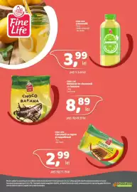 Catalog La Doi Pasi Pagină 18: Fine Life Limonadă €3,99, Fine Life Batoane de ciocolata cu banane €8,89