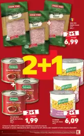 Catalog Kaufland săptămâna 34 Pagină 6: O'green porumb dulce €6,09, Delmario pastă de tomate €1,99