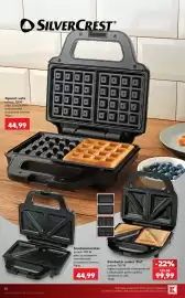 Catalog Kaufland săptămâna 34 Pagină 14: Sandwich maker 3in1 €99,99, Silvercrest aparat vafe €44,99