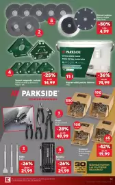 Catalog Kaufland săptămâna 34 Pagină 39: Parkside burghie €21,99, Dălți €21,99