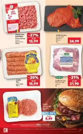 Catalog Kaufland săptămâna 34 Pagină 23: Vreau din România Carne tocată de porc €13,99, Aldis Mici porc-vită €15,99
