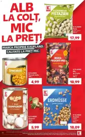 Catalog Kaufland săptămâna 34 Pagină 42: K-classic ciuperci tăiate €5,99, K-classic porumb dulce €4,99