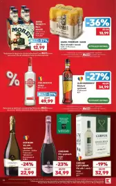 Catalog Kaufland săptămâna 34 Pagină 54: Birra Moretti Bere blondă sale di mare €12,99, Stalinskaya Vodka €49,99