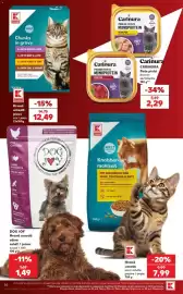 Catalog Kaufland săptămâna 34 Pagină 70: Carinura Pate pisici diverse sortimente €2,29, Classic chunks in gravy €12,49