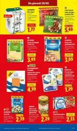 Volantino Lidl settimana 34 Pagina 11: Chef Select Alette di pollo marinate XXL €5,49, Finkbräu Birra lager €1,77