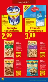 Volantino Lidl settimana 34 Pagina 12: MILBONA Yogurt alla greca cremoso XXL €2,99, ALESTO SELECTION Anacardi XXL €6,99