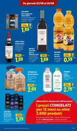 Volantino Lidl settimana 34 Pagina 15: FREEWAY Thè Zero Zuccheri €0,59, ANTICA CASCINA Barbera Piemonte DOC €1,69