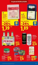 Volantino Lidl settimana 34 Pagina 17: ITALIAMO Gorgonzola piccante DOP €1,89