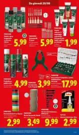 Volantino Lidl settimana 34 Pagina 23: PARKSIDE Vernice spray €5,99, PARKSIDE Prodotti per pulizia auto €4,99