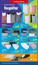 Volantino Lidl settimana 34 Pagina 27: Esmara KIDS Canotta da bambini, 2 pezzi €3,49