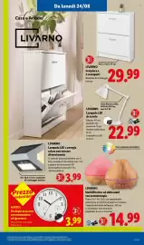 Volantino Lidl settimana 34 Pagina 37: LIVARNO Scarpiera a 2 scomparti €29,99