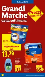 Volantino Lidl settimana 34 Pagina 40: Felce Azzurra Doccia Gel menta e lime €0,99