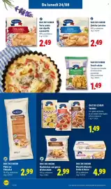 Volantino Lidl settimana 34 Pagina 44: DUC DE COEUR Torta salata con cipolla e pancetta €2,49