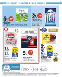 Catalogue E.Leclerc page 10: Yeti €2,08, Les Crudettes Feuille de Chêne €0,91