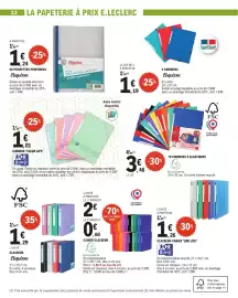 Catalogue E.Leclerc | Rentrée des classes page 22