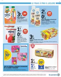 Catalogue E.Leclerc page 7: Alpro AARDBEI FRAISE €1,67, ANDROS Compotes panachées fruits jaune €3,67