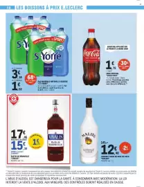 Catalogue E.Leclerc Express page 10: Coca cola - soda original €1,75, St yorre - eau minérale naturelle gazeuse €3,18
