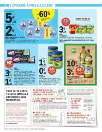 Catalogue E.Leclerc Express page 8: Petit navire - morceaux de thon au naturel €5,39, Barilla - pesto €1,95
