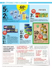 Catalogue E.Leclerc Express page 8: Petit navire - morceaux de thon au naturel €5,39, Barilla - pesto €1,95