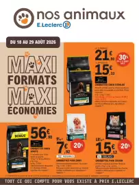 Catalogue E.Leclerc Jardi page 1: PURINA PROPLAN Croquettes chien stérilisé €37,23