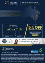 Designer Appliances catalogue Page 32