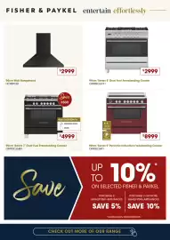 Designer Appliances catalogue Page 10: Fisher & Paykel 90cm 'Series 7' Dual Fuel Freestanding Cooker €4.999,00