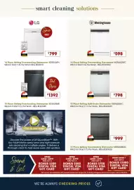 Designer Appliances catalogue Page 20: LG 14 Place Setting Freestanding Dishwasher €799,00