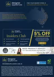 Designer Appliances catalogue Page 32