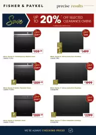 Designer Appliances catalogue Page 4: Fisher & Paykel 60cm 'Series 5' Contemporary Built-in Oven €959,20