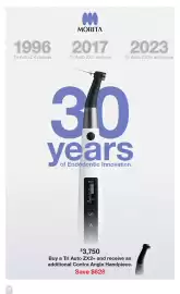 Henry Schein catalogue Page 20: Morita Tri Auto ZX2 Plus €3.750,00