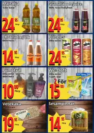 Supergrossen reklamblad vecka 34 Sida 7: Vetekaka €19,95, Sesampinnar €14,95